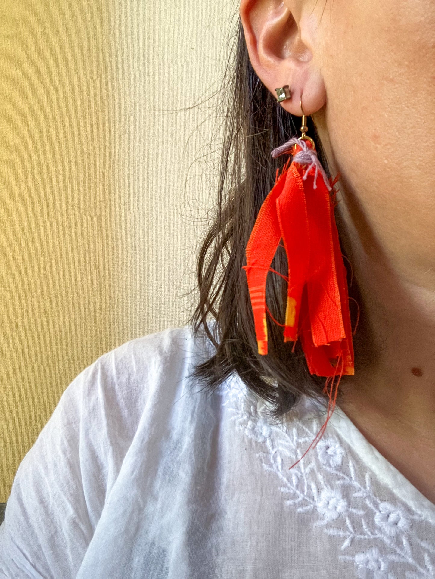 Fiber Earrings