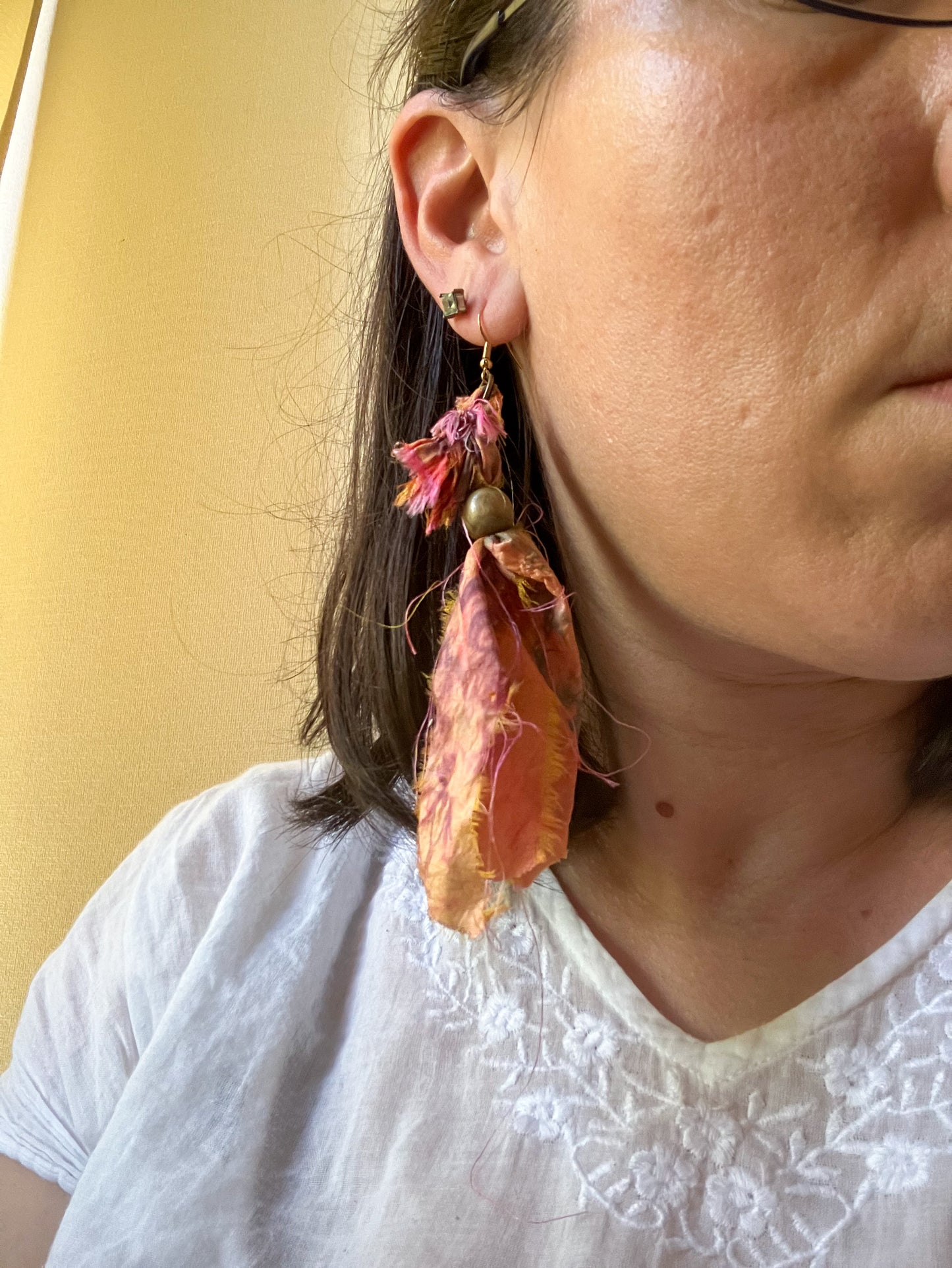 Fiber Earrings