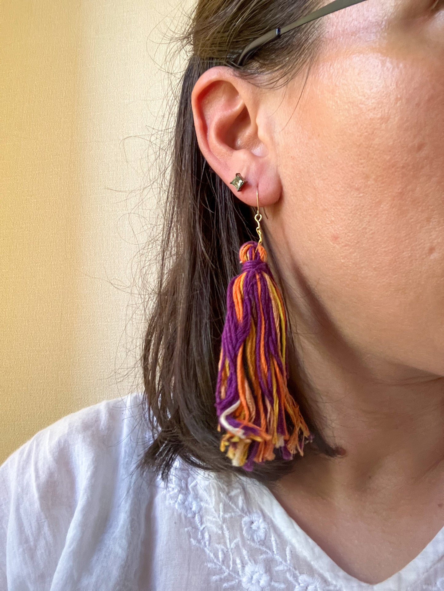 Fiber Earrings