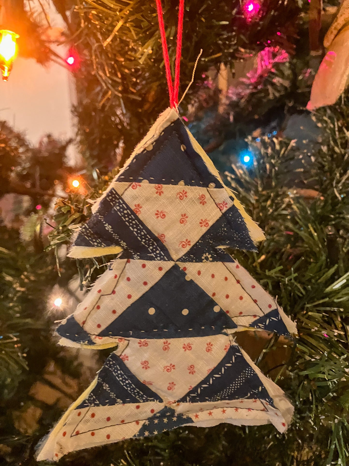 Antique American Quilt Ornaments