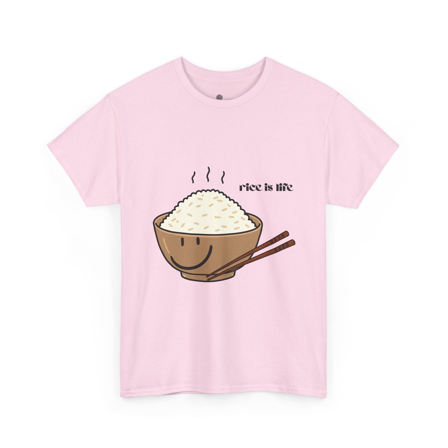 Rice is Life Unisex Heavy Cotton Tee