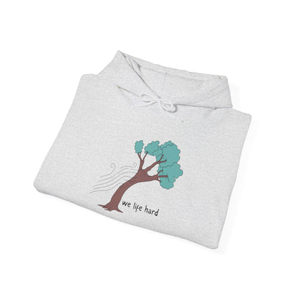 "We Life Hard" Unisex Heavy Blend™ Hooded Sweatshirt