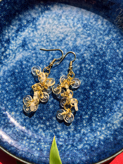 Button Earrings